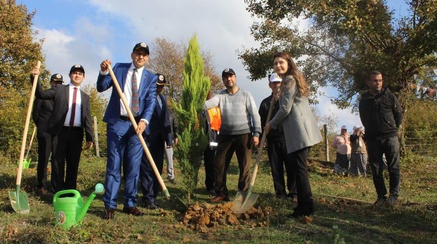 Fidanlar toprakla buluştu