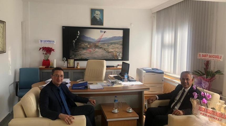 Başkan Yaman, İl M&uuml;d&uuml;r&uuml; Yıldırım ile bir araya geldi