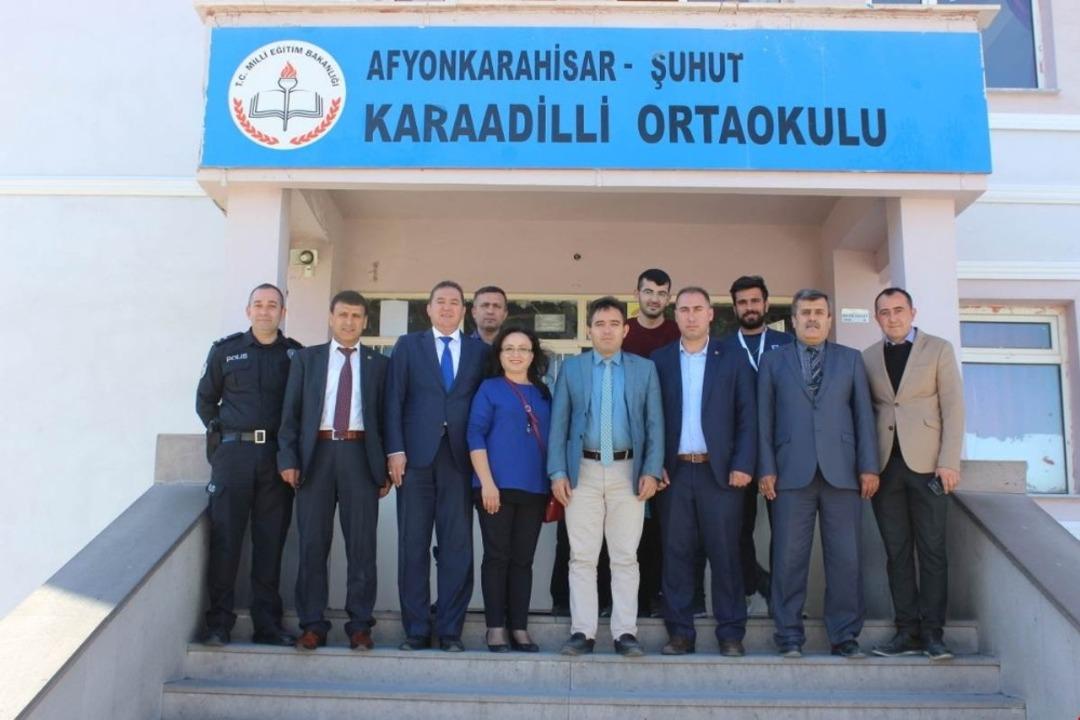 Kaymakam Kaya&rsquo;dan Karaadilli Beldesine ziyaret