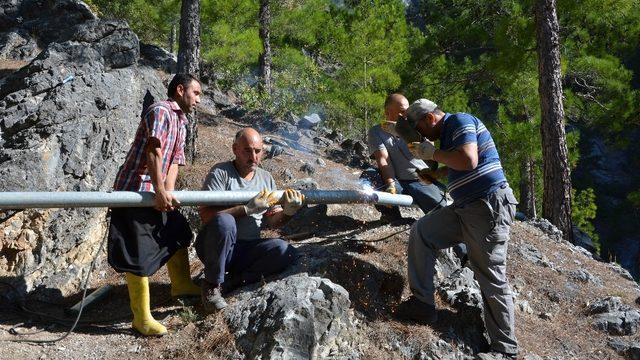 Dim Alacami Mahallesi’nin su sorunu çözüldü
