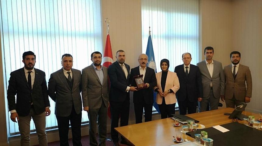 M&Uuml;SİAD Mersin y&ouml;netimi Ankara&rsquo;da milletvekilleriyle g&ouml;r&uuml;şt&uuml;