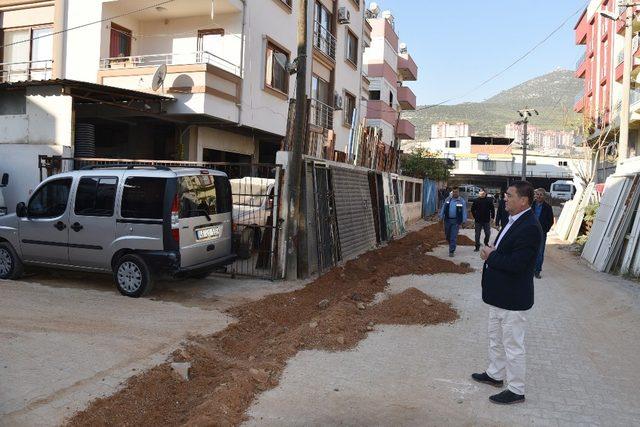 Milas Sanayi Sitesi’nde çalışmalar sona yaklaştı