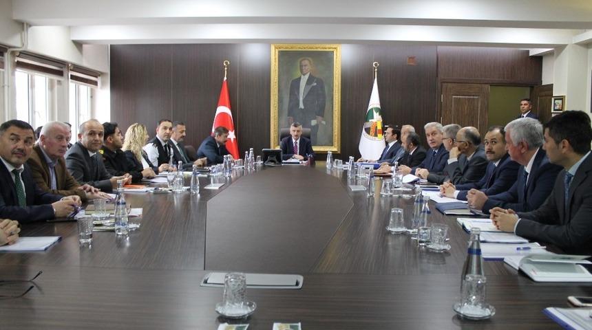 Bağımlılık ile m&uuml;cadele il koordinasyon toplantısı yapıldı