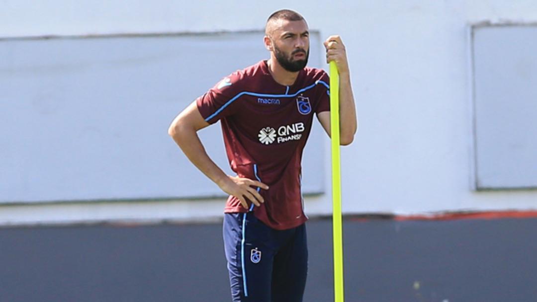 Trabzonspor'da Burak Yılmaz Yeni Malatyaspor ma&ccedil;ının kadrosuna alınmadı