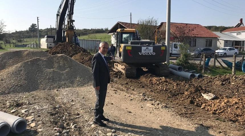 Kanalizasyon sistemlerinde &ccedil;alışma s&uuml;r&uuml;yor