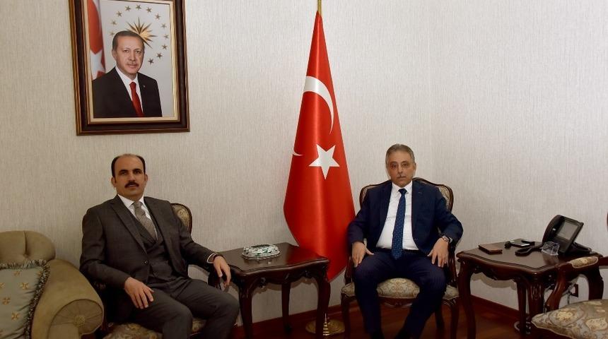 Başkan Altay&rsquo;dan Vali Toprak&rsquo;a Hayırlı Olsun Ziyareti