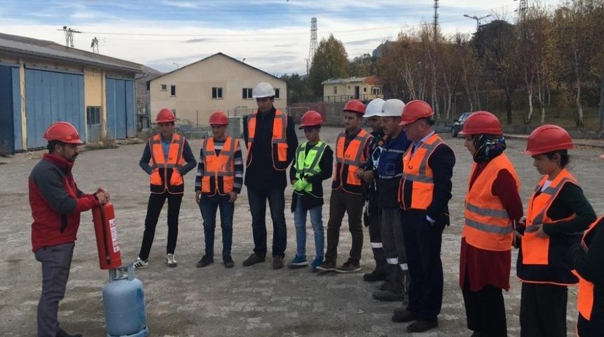 Aras Elektrik’te yangın tatbikatı