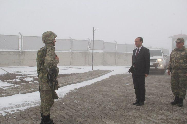 Kaymakam Solak’tan sınır karakoluna ziyaret G1