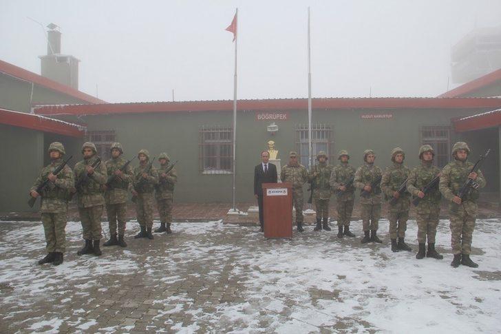 Kaymakam Solak’tan sınır karakoluna ziyaret G4