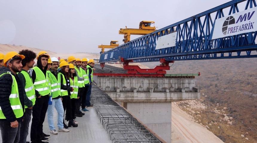 GAÜN Teknik Bilimler Meslek Yüksekokulu öğrencileri teknik geziye katıldı