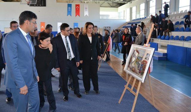 Alaçam’da “En Güzel Zaman Seninle Geçendir” sergisi