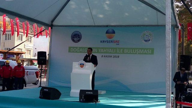 Yahyalı’da doğalgaz coşkusu