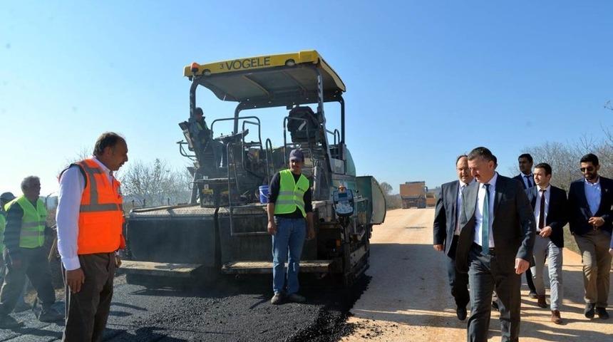 Vali B&uuml;y&uuml;kakın yatırımları inceledi