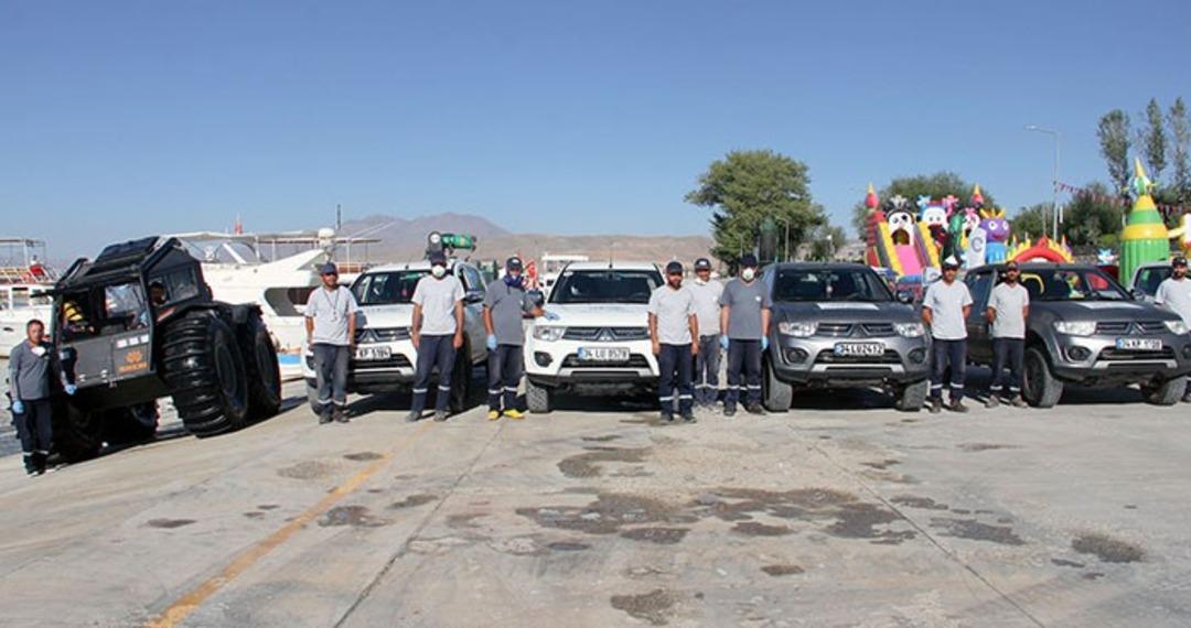 Van B&uuml;y&uuml;kşehir Belediyesinden 4 mevsim vekt&ouml;rle m&uuml;cadele