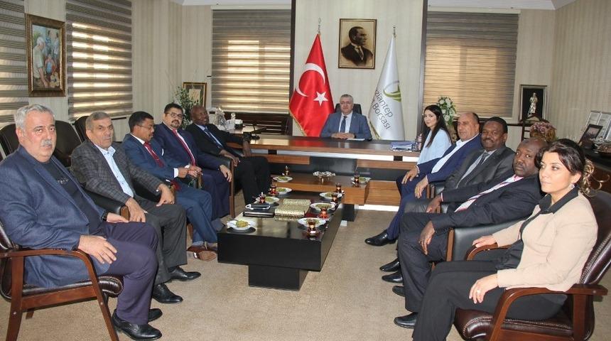 Sudan heyetinden GTB&rsquo;ye ziyaret