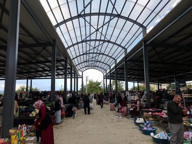 Lice kapalı pazar yeri hizmete girdi 1