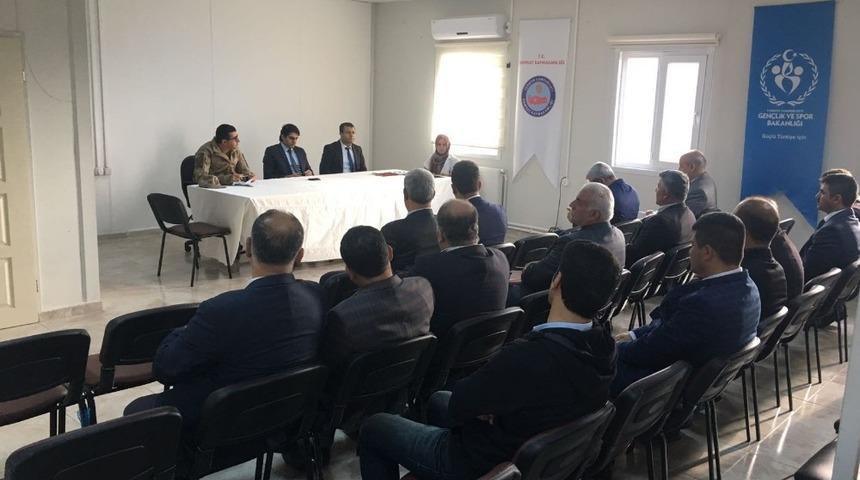 Samsat’ta uyuşturucu ile mücadele toplantısı yapıldı