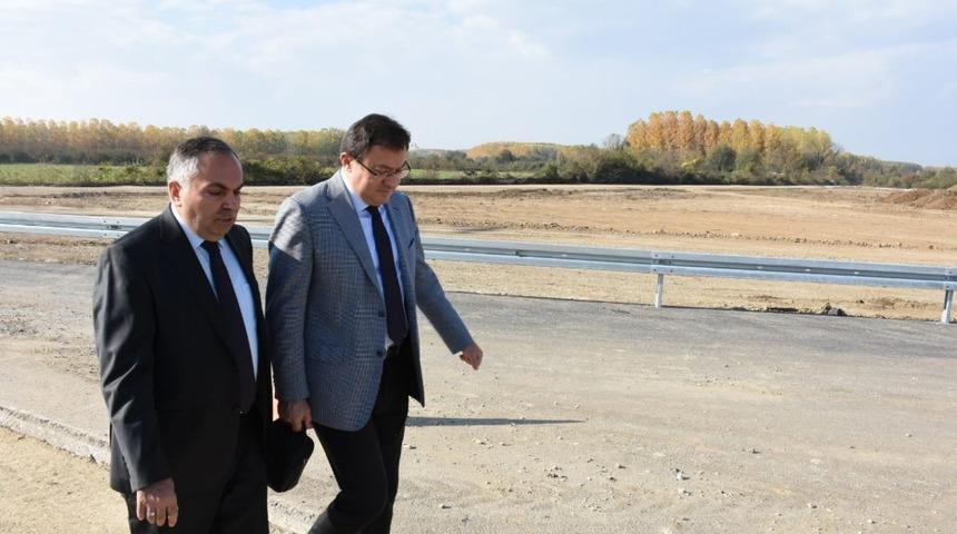 Bölge müdürü çalışmaları yerinde inceledi