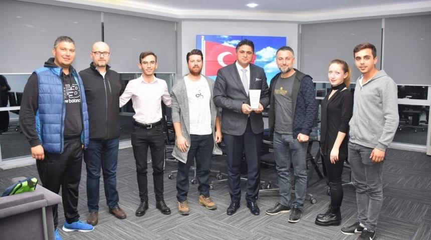 Pedalhane grubundan Başkan Acar&rsquo;a teşekk&uuml;r