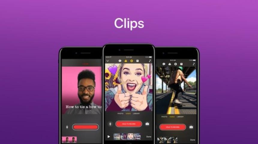 Apple Clips uygulamasına gelen yeni özellikler