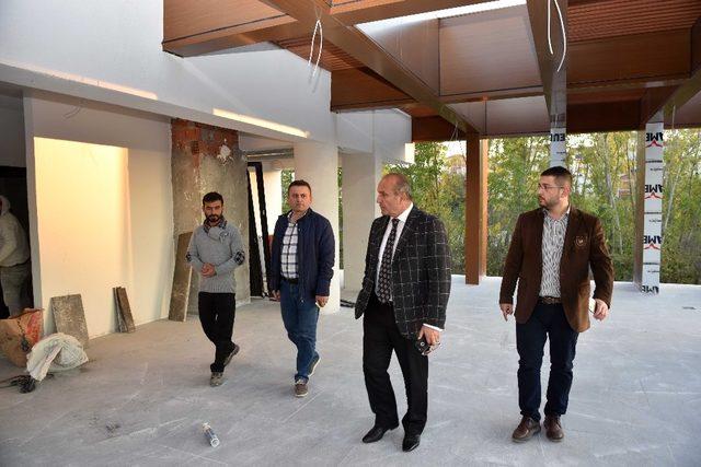 Başkan Hüseyin Arslan, Otobüs Terminalinde incelemelerde bulundu