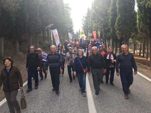 Kültür gezilerinde Başkan Özakcan sürprizi