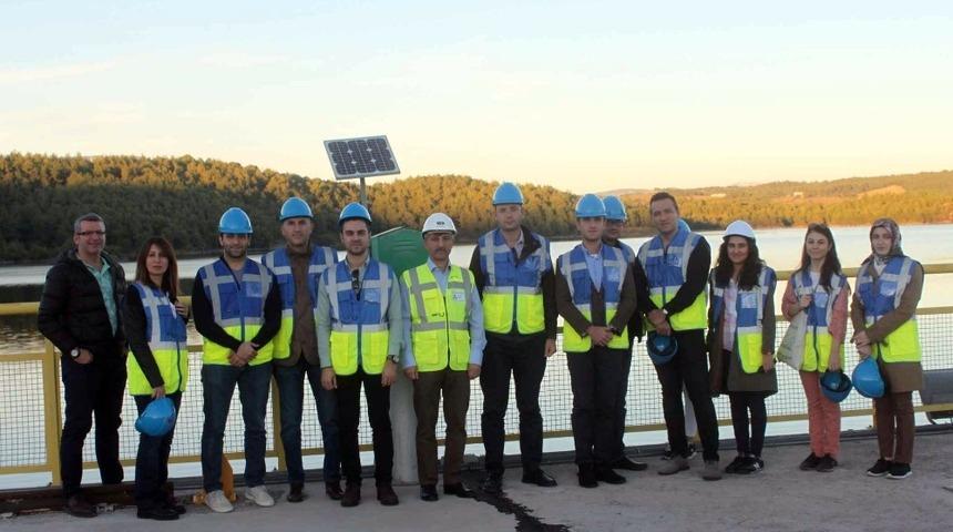 EPDK uzmanları Sanibey Barajı ve HES&rsquo;i gezdi