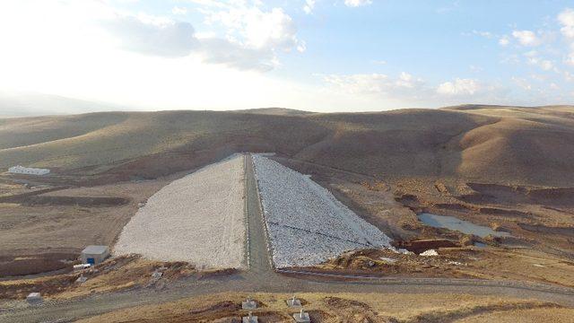 Erzincan Tercan Çatakdere Göletinde su tutuldu