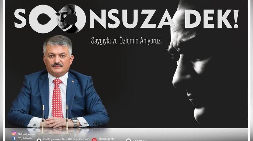 Vali Yazıcı: "Atat&uuml;rk, t&uuml;m d&uuml;nyanın saygısını kazanmış bir lider&rdquo;