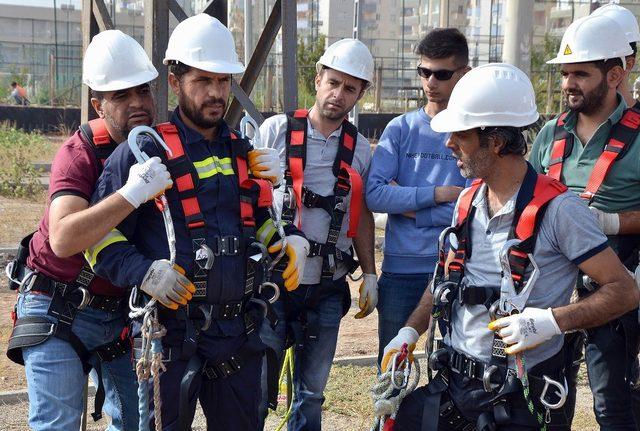 Dicle Elektrik’ten 3 bin 500 personele yüksekte çalışma eğitimi