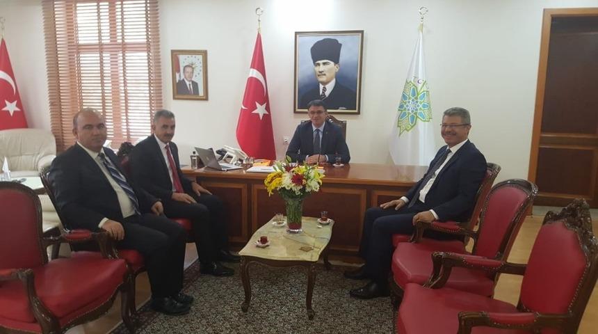 Başkan Akay&rsquo;dan Tokat Valisi Dr. Ozan Balcı&rsquo;ya ziyaret
