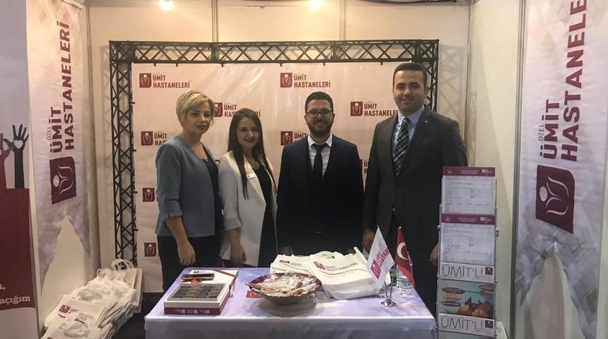 Özel Ümit Hastanesi yöneticileri istihdam fuarına katıldı