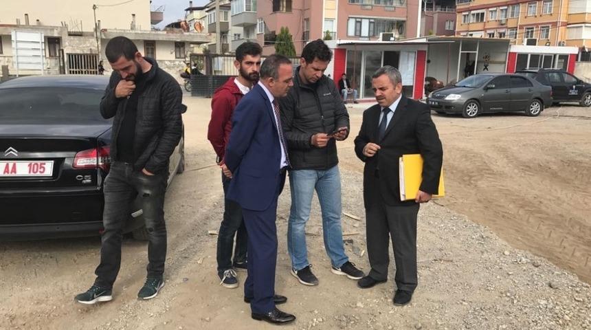 Kaymakam &Ouml;ner okul inşaatlarını denetledi