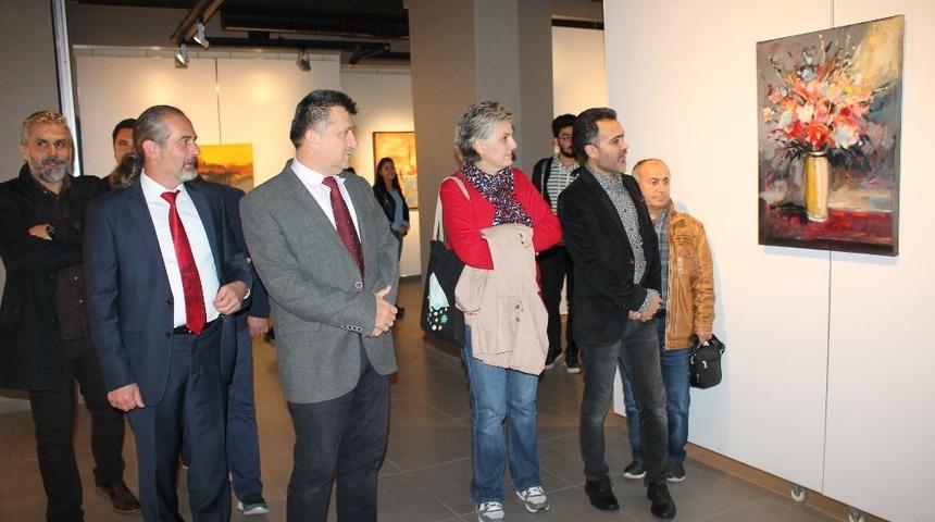 MEDAŞ Sanat Gelerisi&rsquo;nde "Benden İzler" resim sergisi