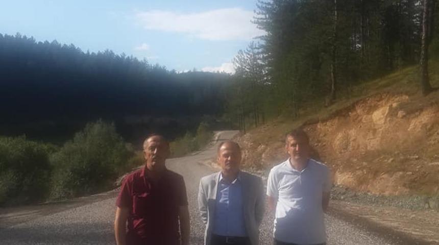 Daday&rsquo;da grup ve k&ouml;y yolları asfaltlanıyor