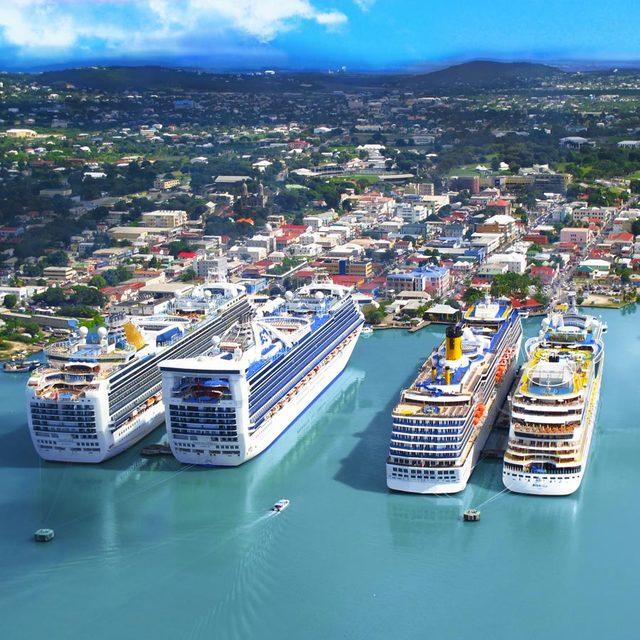 Global'in Karayipler'deki limanında yolcu sayısı 1 milyonu aşacak