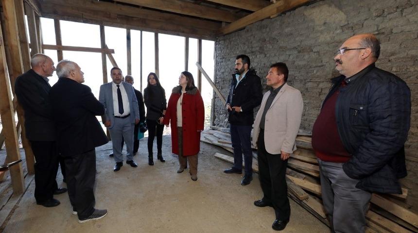 İmar ve &Ccedil;evre &Ccedil;alışma Grubu sit alanlarını inceledi