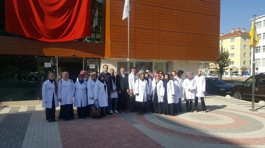 Başkan Yal&ccedil;ın, &ccedil;&ouml;mlek&ccedil;i kadınlarla bir araya geldi