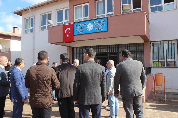 Siverek köy okulunda yemekhane açıldı G1