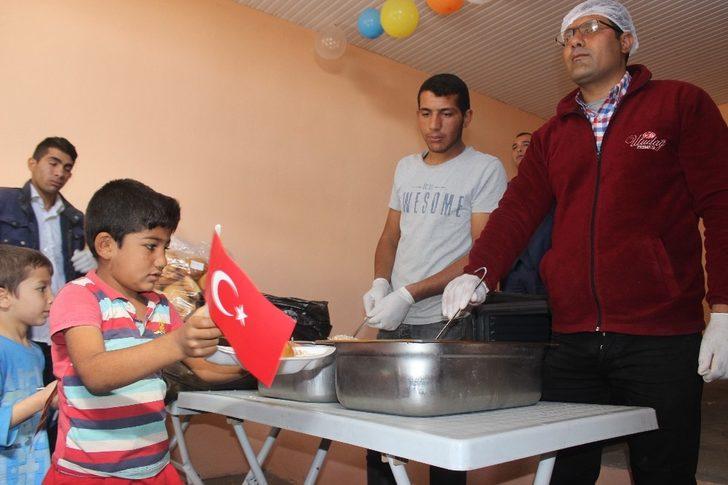 Siverek köy okulunda yemekhane açıldı G4