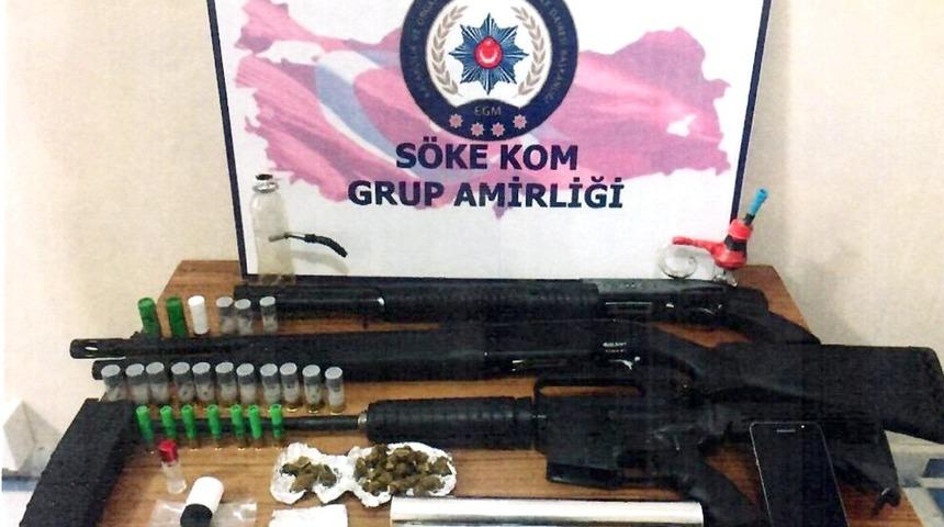 S&ouml;ke&rsquo;de son 1 ayda uyuşturucu tacirlerine 8. darbe