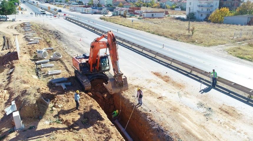 Uşak&rsquo;ta altyapıya yatırım devam ediyor
