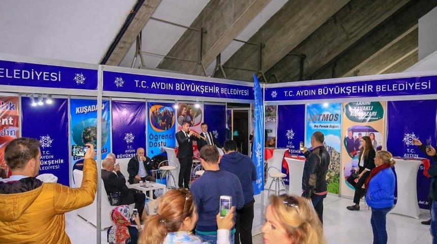 Aydın B&uuml;y&uuml;kşehir Belediyesi &lsquo;Ege İlleri Tanıtım Fuarı&rsquo;nda