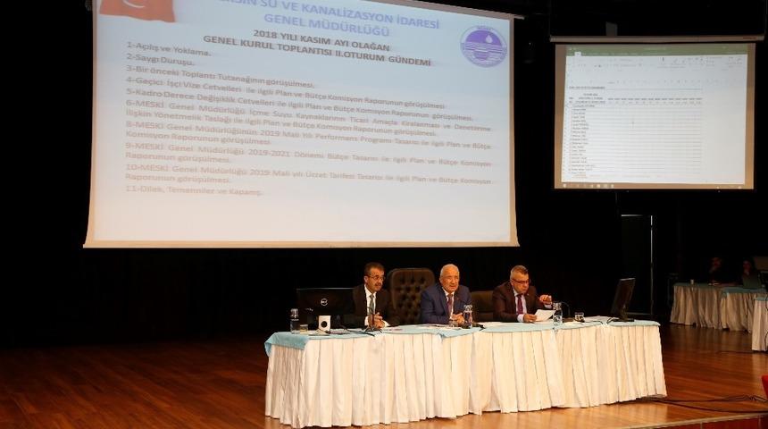 MESKİ&rsquo;nin 2019 yılı b&uuml;t&ccedil;esi 723 milyon lira