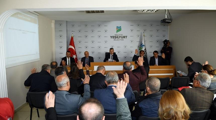 Yeşilyurt&rsquo;ta meclis &ccedil;alışmaları tamamladı