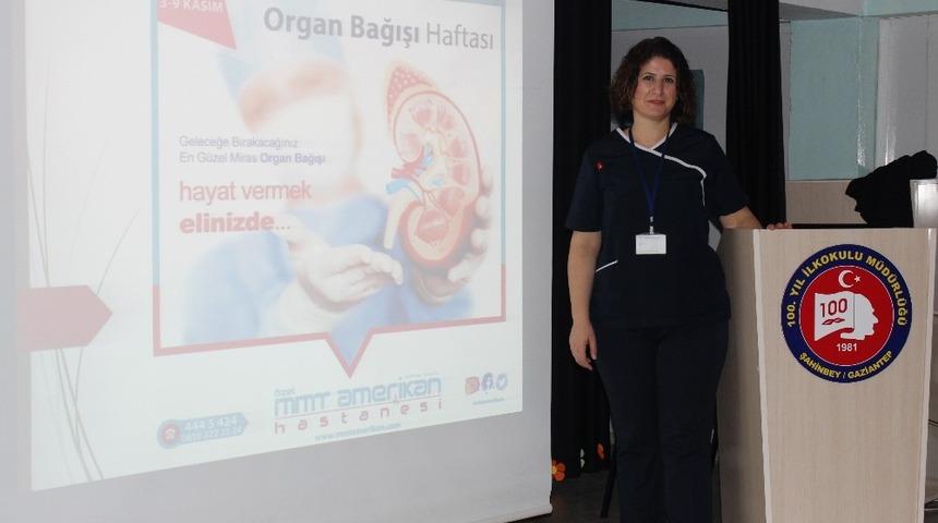 &Ouml;ğrencilere organ bağışı anlatıldı