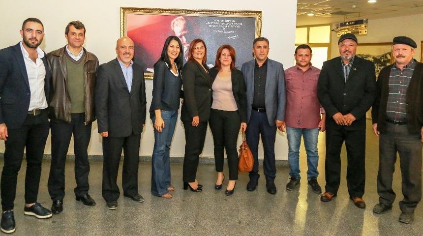 İncirliova CHP’den Başkan Çerçioğlu’na ziyaret