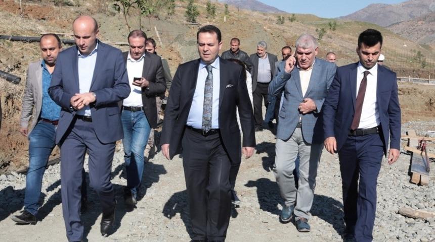 Eryılmaz, Kulp ve Lice&rsquo;de incelemelerde bulundu