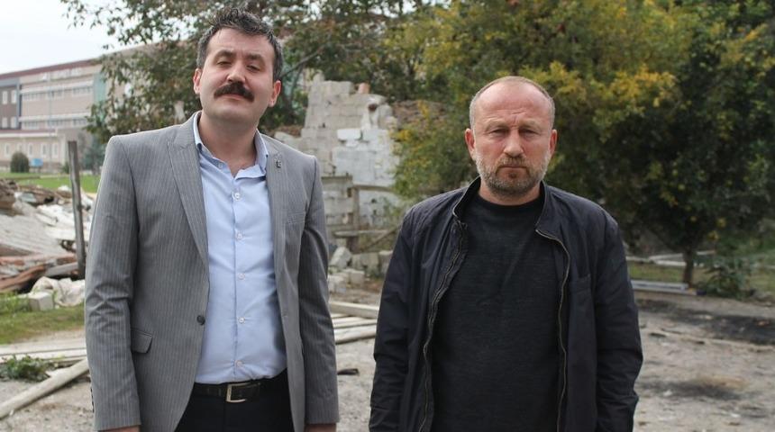 Bafra&rsquo;da olaylı bir şekilde evleri yıkılan aile hukuk m&uuml;cadelesini s&uuml;rd&uuml;r&uuml;yor