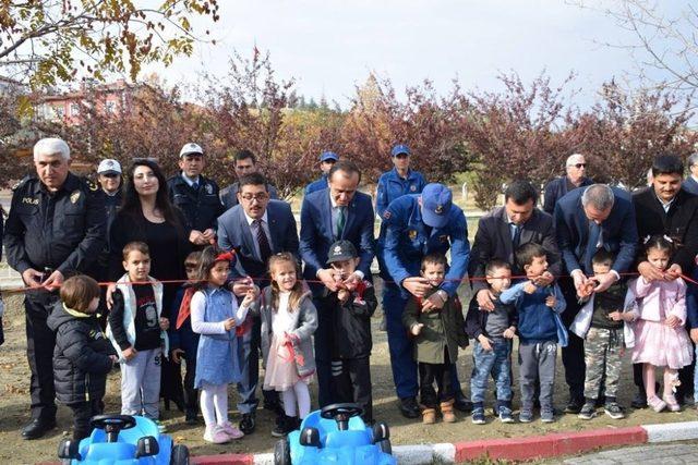 Sungurlu’da anaokullarına trafik eğitim pisti